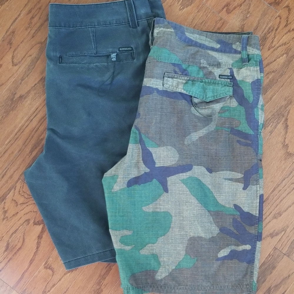 2 Quicksilver Amphibians shorts